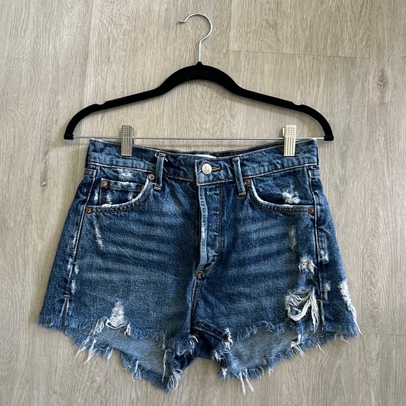 Agolde Hi Rise Shorts - Picture 1 of 2